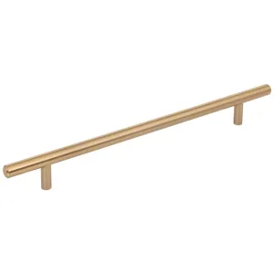 224 mm Center-to-Center Satin Bronze Naples Cabinet Bar Pull #304SBZ