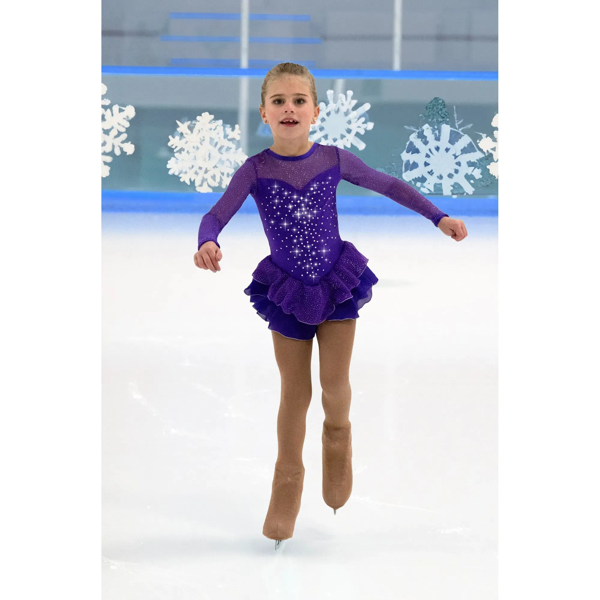 614 Figure Skating Crystal Kisses Dress