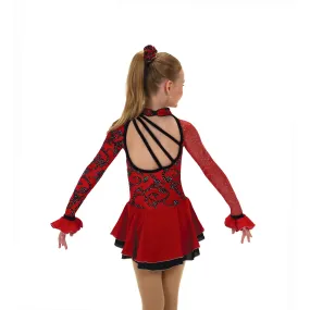 630 Figure Skating Valentango Dress