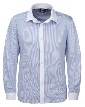 AKWA Men's Knit Sublimated Dress Shirt