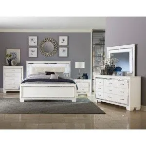 Allura White Dresser