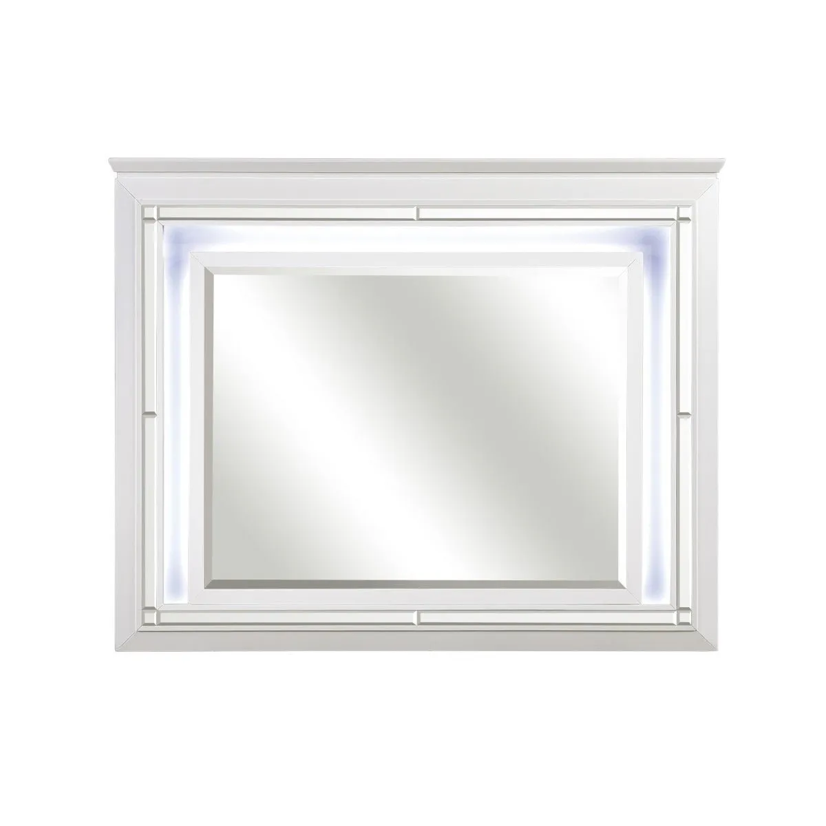 Allura White Mirror, LED Lighting