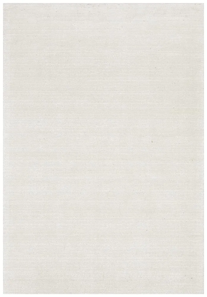 Allure Ivory Cotton Rayon Rug