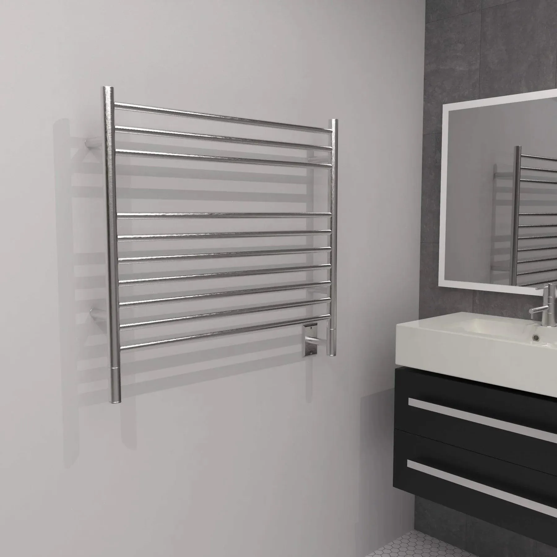 Amba - Jeeves Collection - Model K Straight Towel Warmer