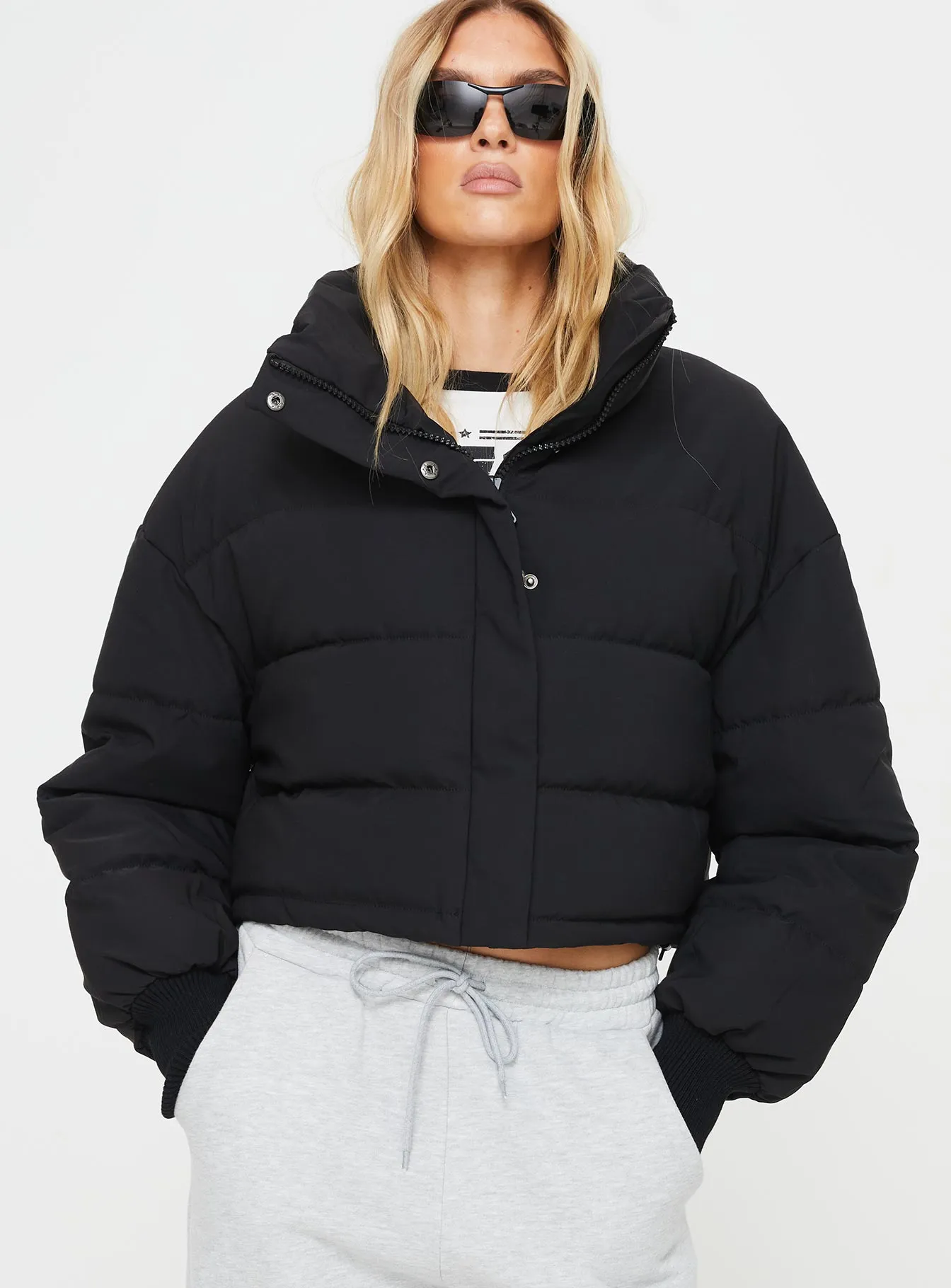 Anakin Puffer Jacket Black