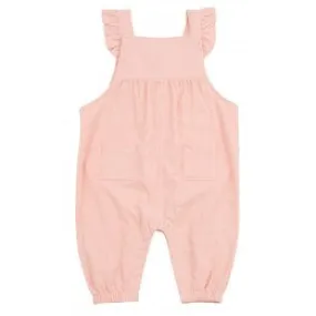 Angeldear overall roze rib 12-18m