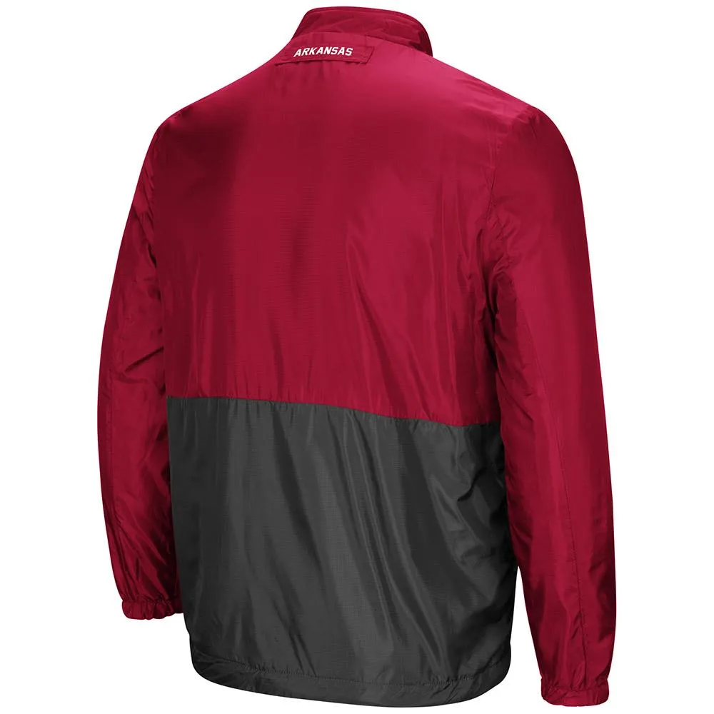 Arkansas Razorbacks "Halfback" Reversible Polar Fleece/Rain Jacket