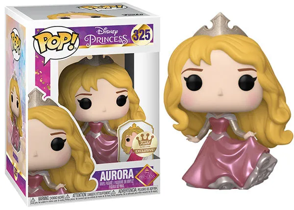 Aurora w/ Pin (Metallic, Dancing, Sleeping Beauty) 325 - Funko Shop Exclusive [Condition: 7/10]