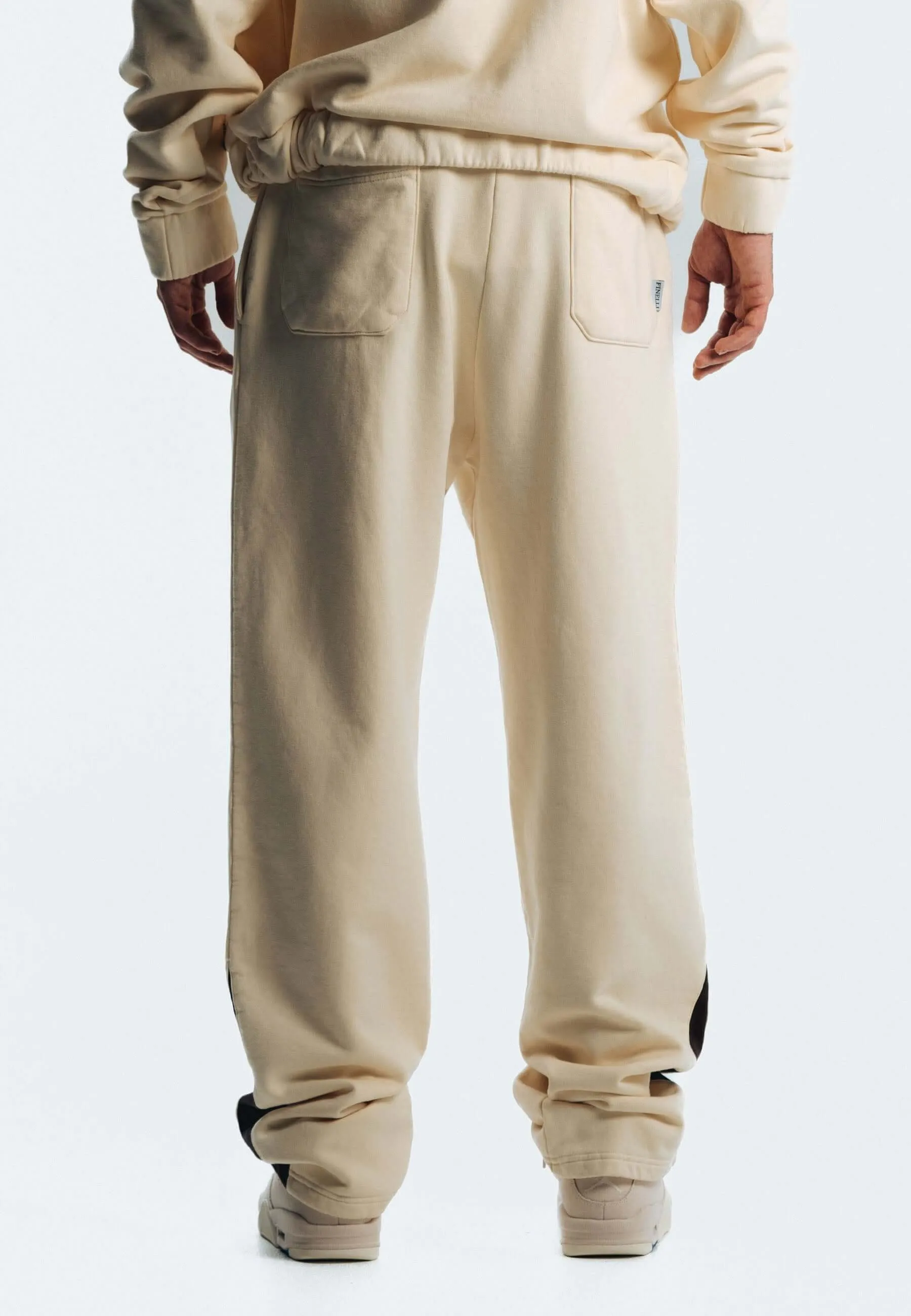 Baggy Sweatpants Cream White