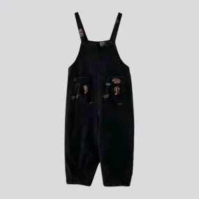 Baggy y2k denim overall for women