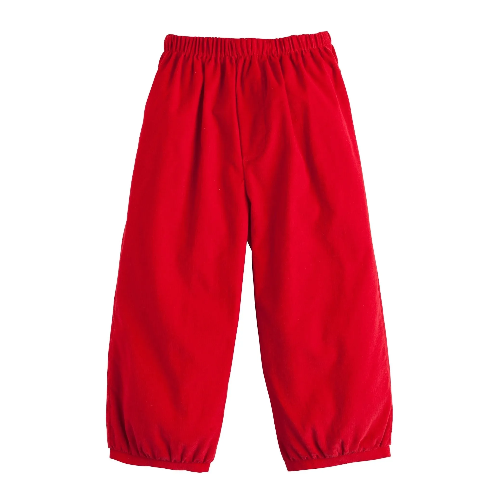 Banded Pant (Corduroy) - Red