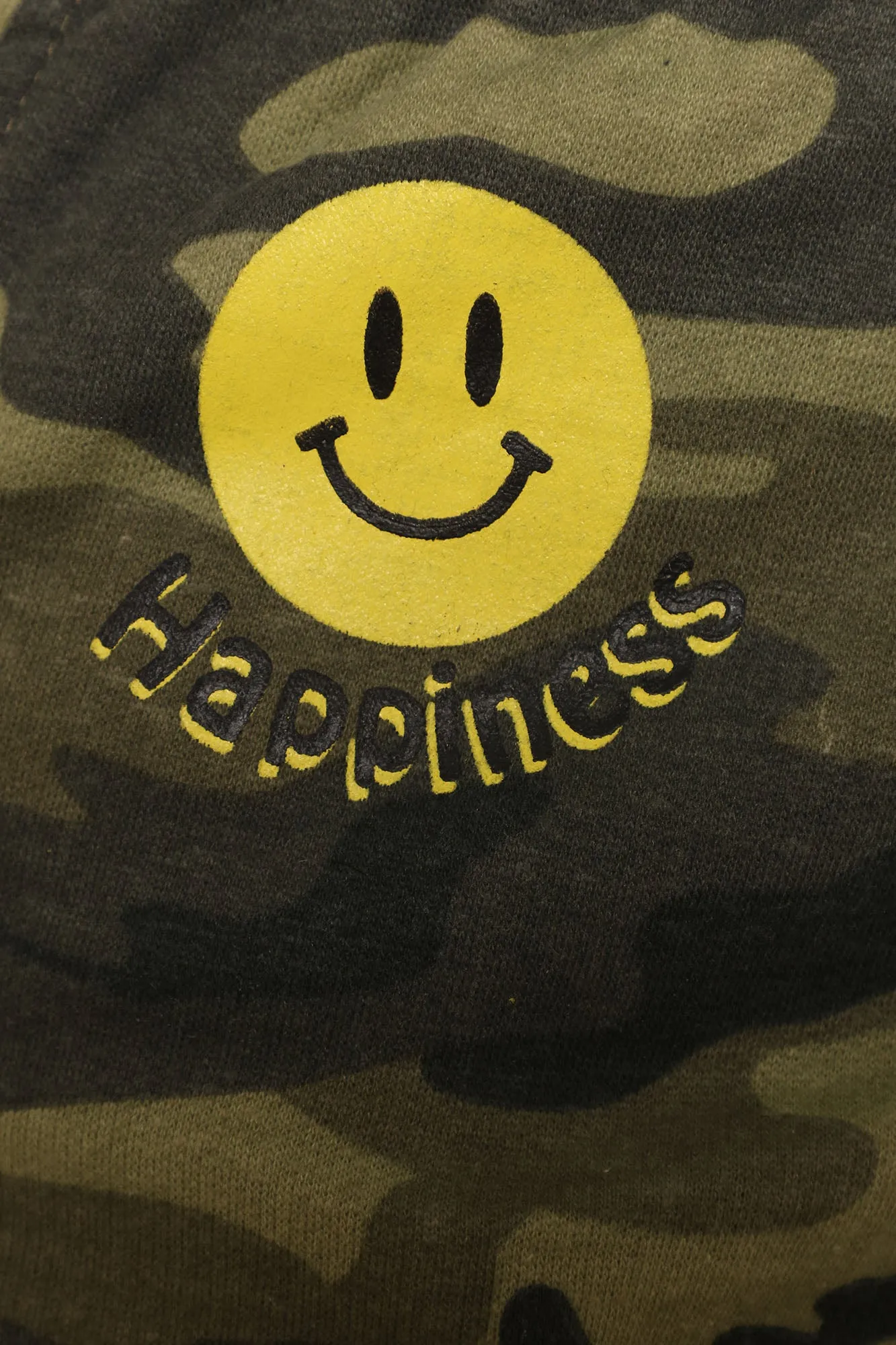 Be Happy Camo Joggers - Olive