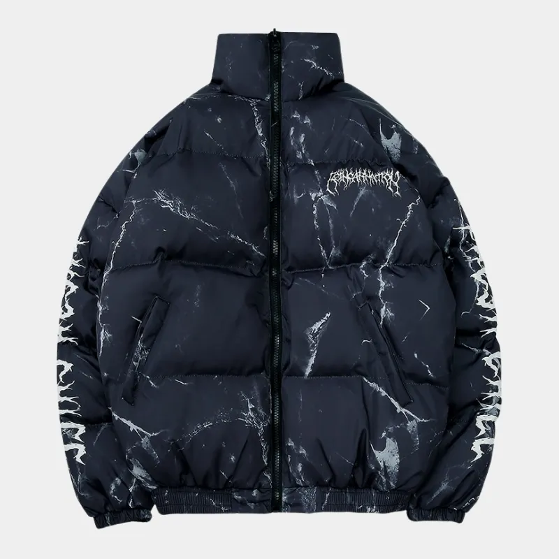 Bear | Y2K Inspired Graphic Puffer Jacket