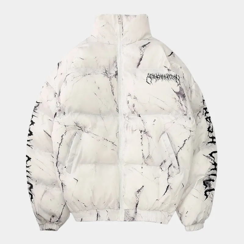 Bear | Y2K Inspired Graphic Puffer Jacket