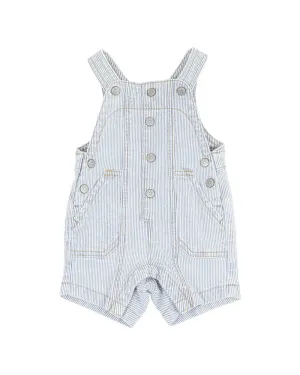 Bebe Indigo Stripe Overall