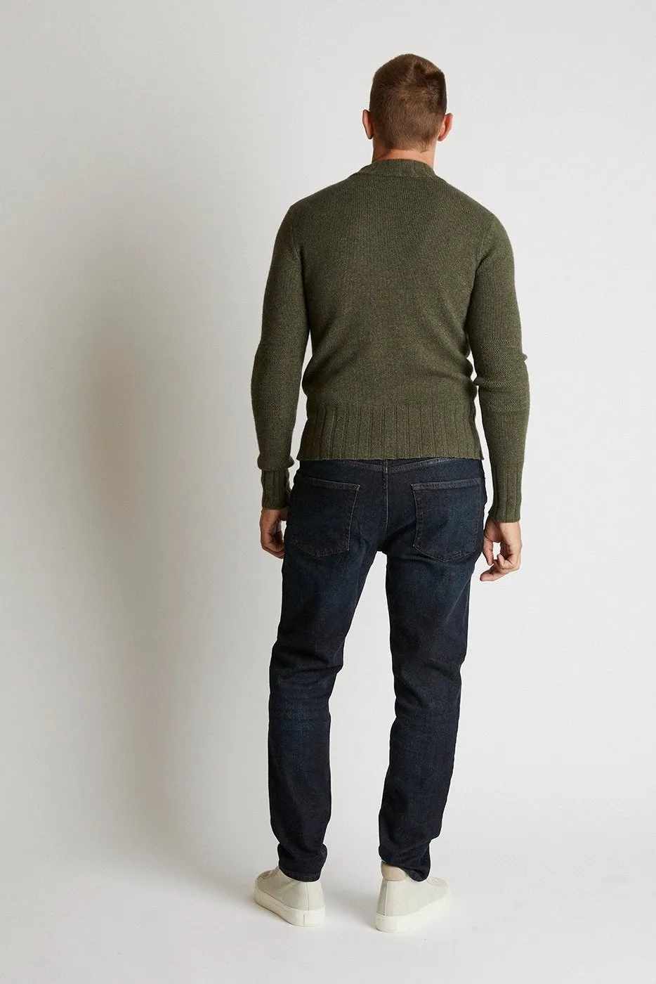   Beryll Gianni Cashmere Turtleneck | Kelp Green