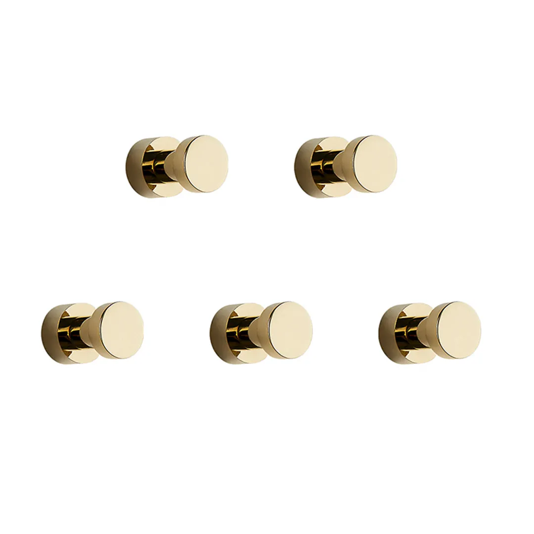 BGL 5 Pack Robe Towel Hook