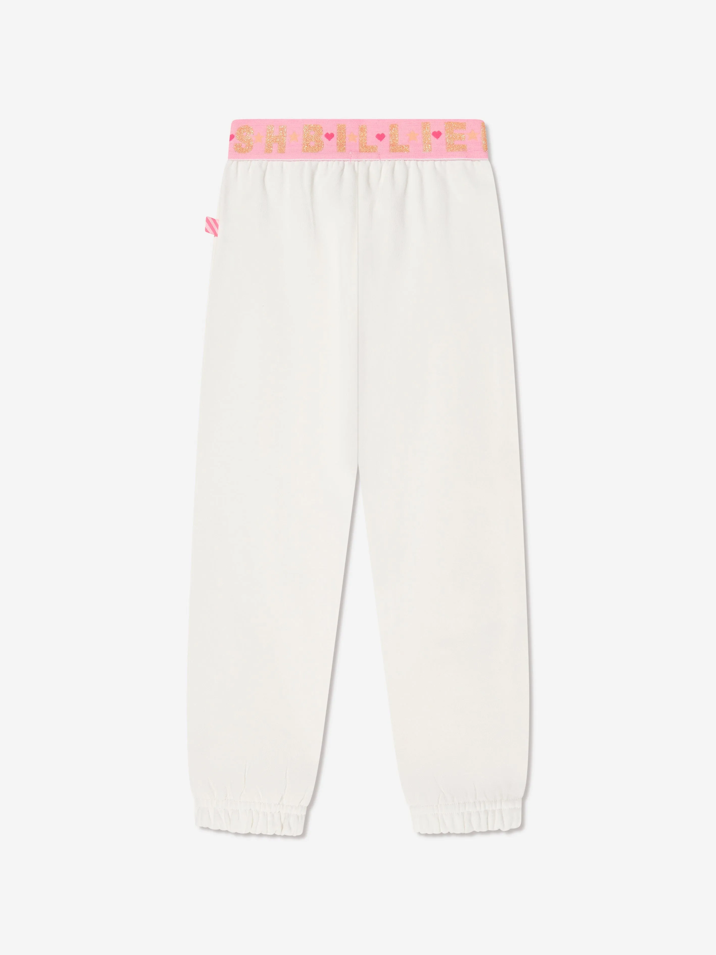 Billieblush Girls Butterfly Joggers in Cream