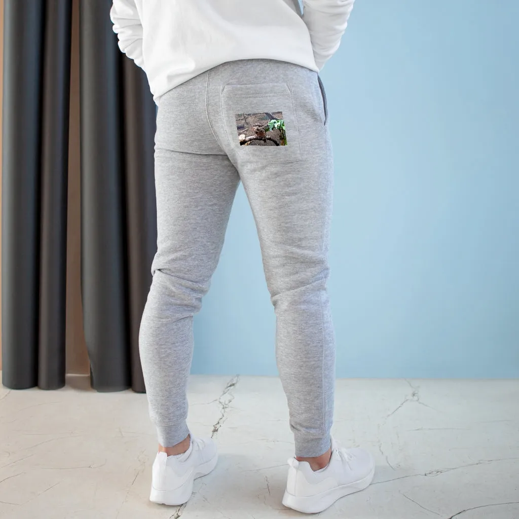 Bird Owl Premium Fleece Joggers