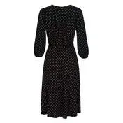 Black Multi Spot Dress