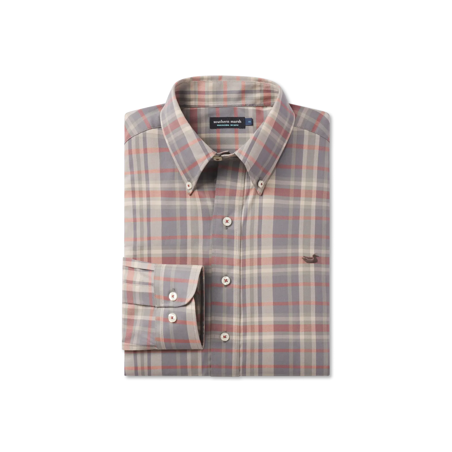 Blanco Plaid Dress Shirt