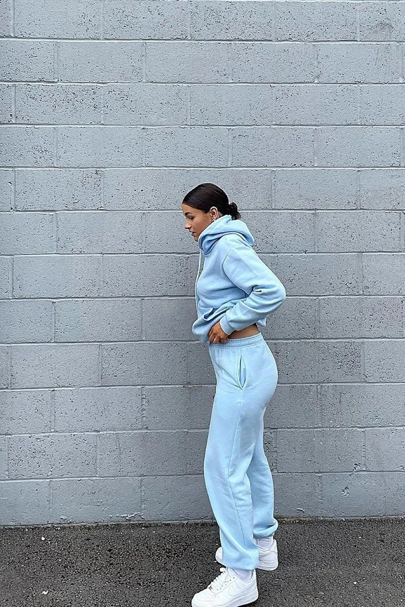 Blue Oversized Joggers - Erica