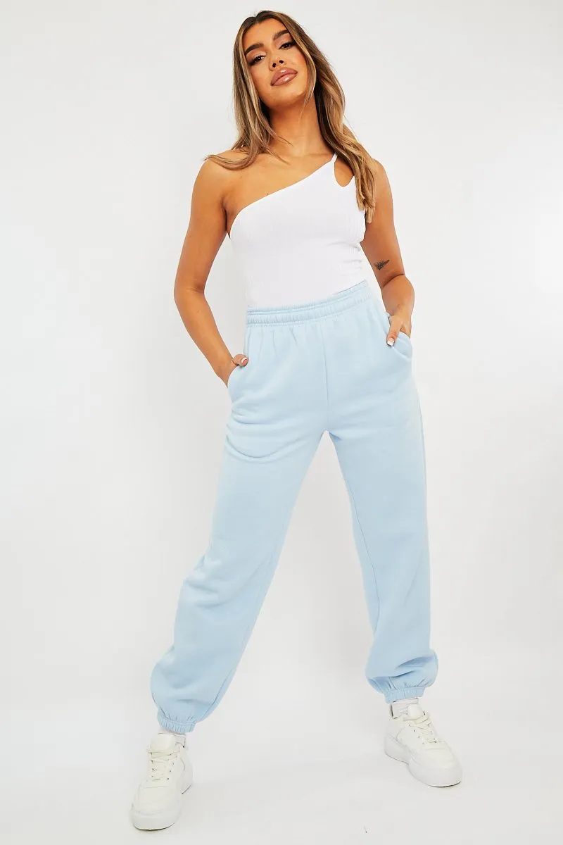 Blue Oversized Joggers - Erica