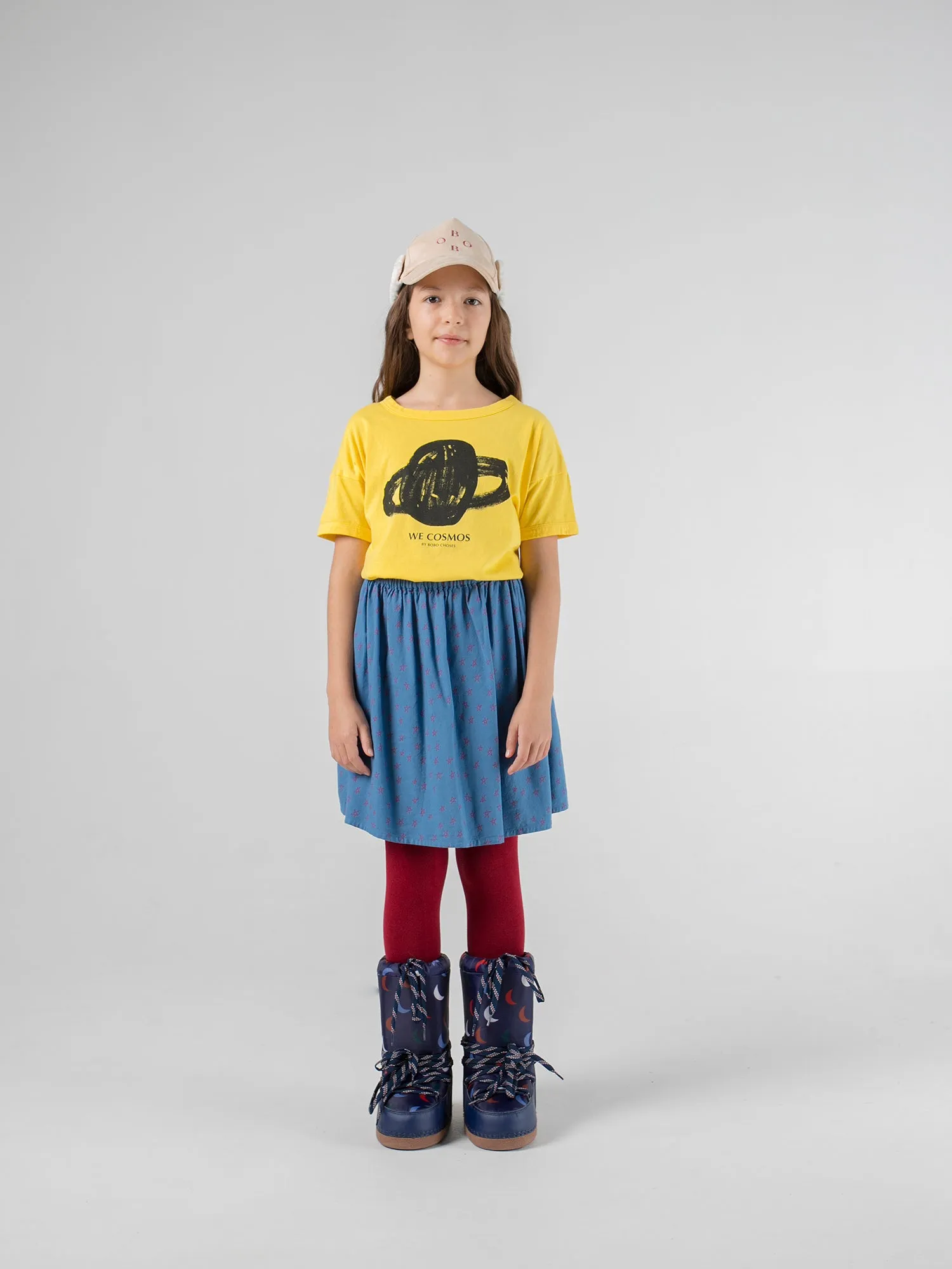 bobo choses all over stars flared skirt