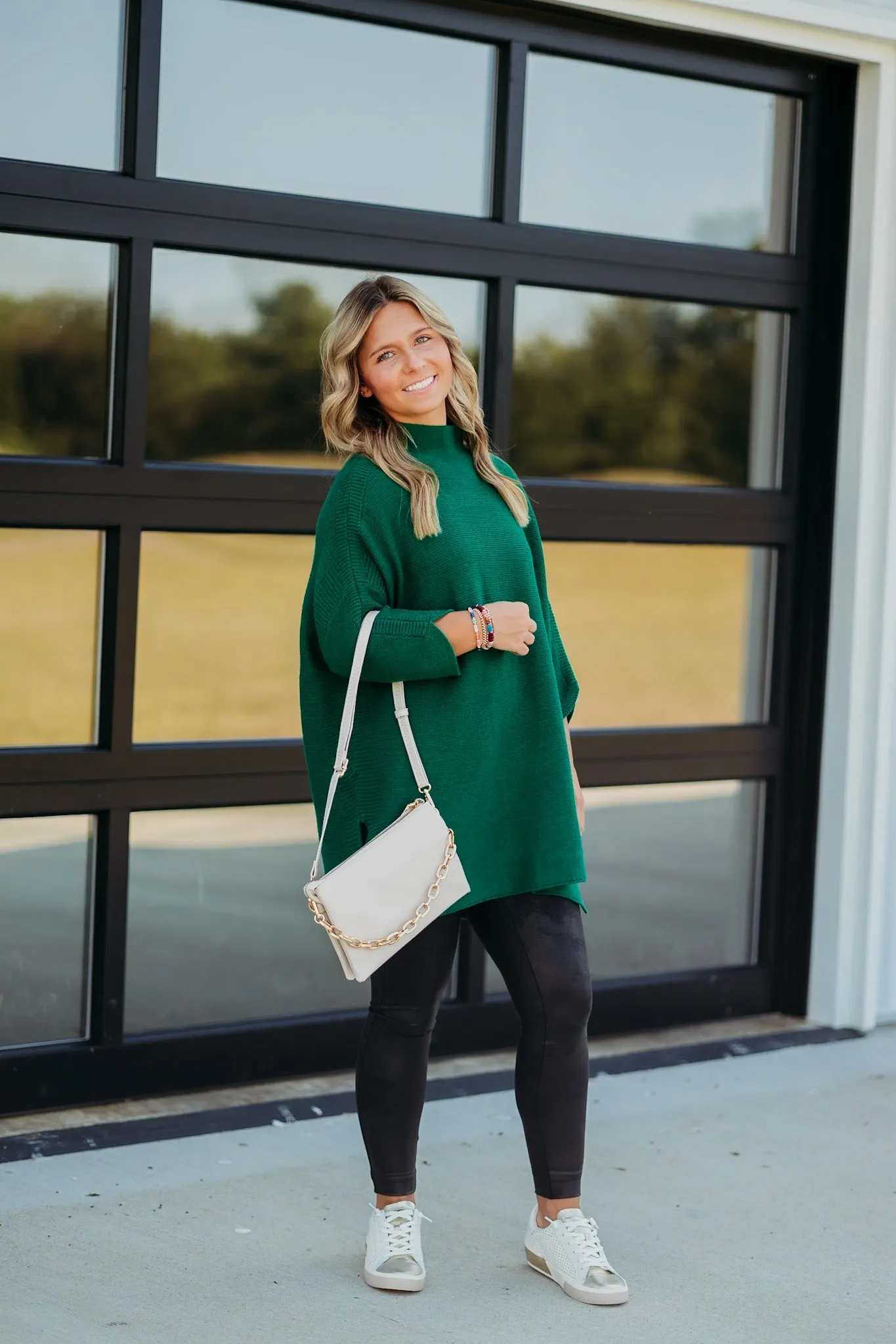 Boho Emerald Tunic