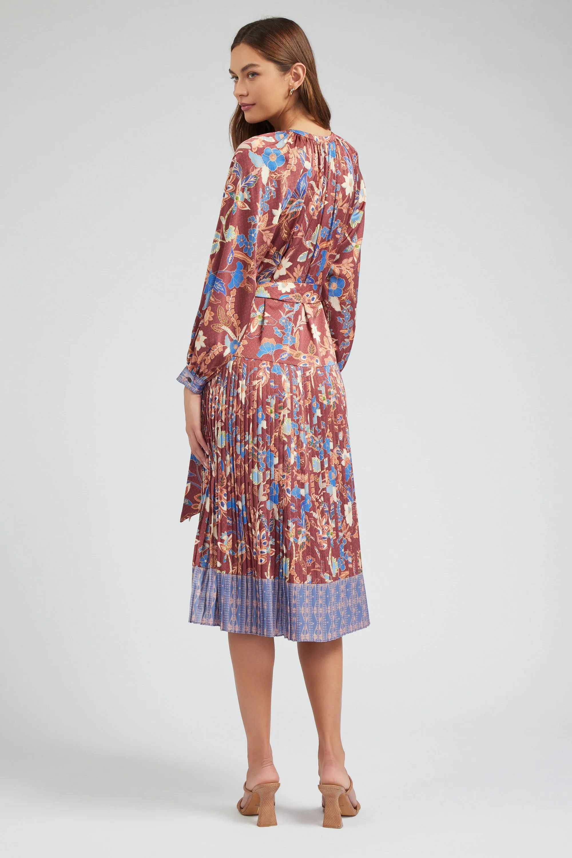 Botanical High Neck Dress