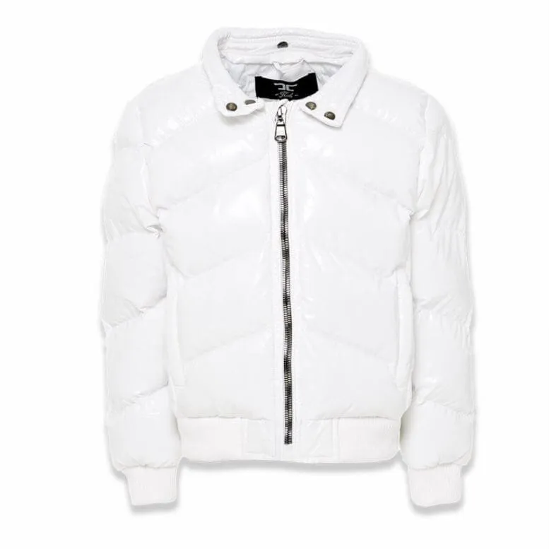 Boys Jordan Craig Lenox Puffer Jacket (White) 91582B