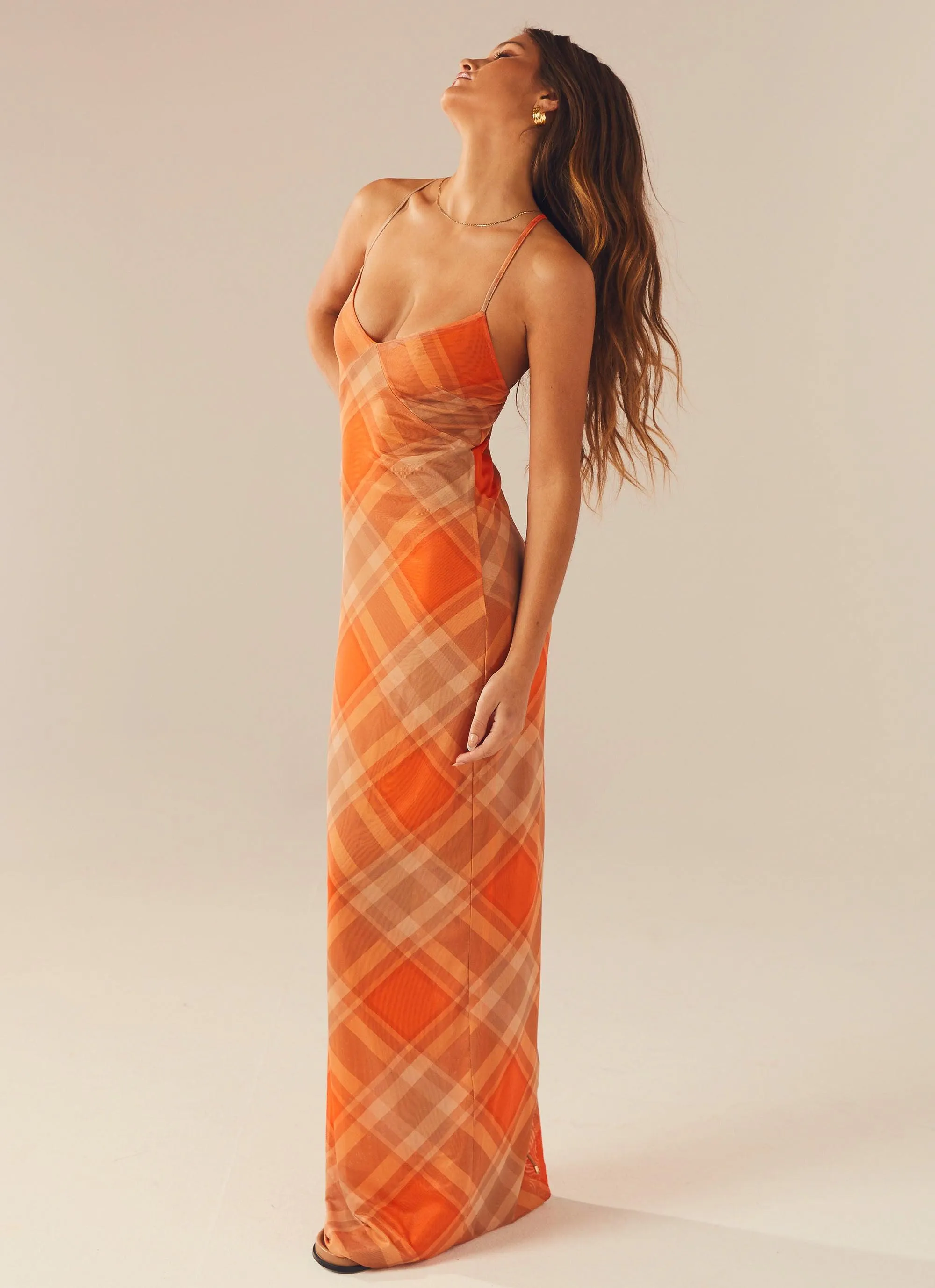 Broadway Nights Maxi Dress - Saffron