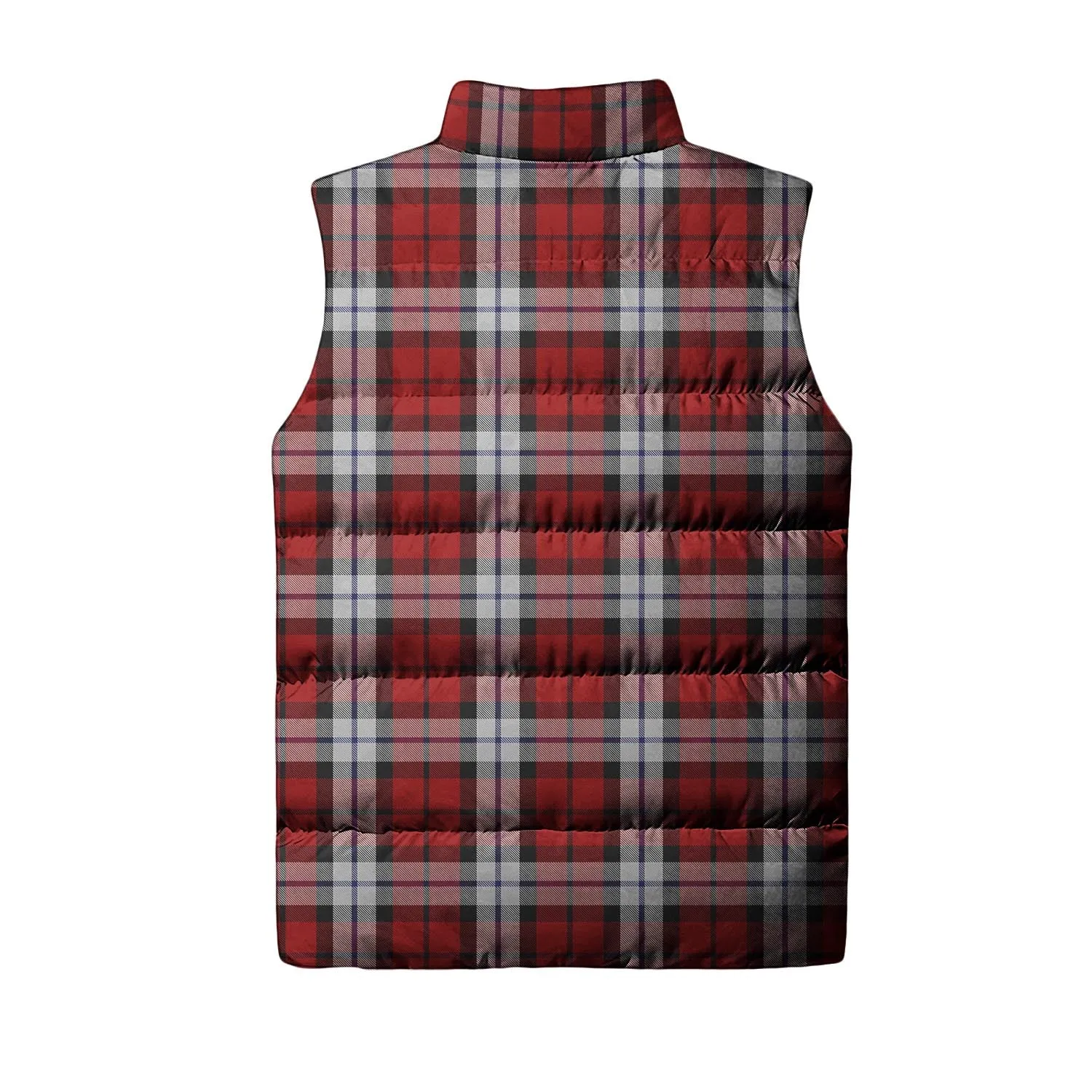 Brodie Dress Tartan Sleeveless Puffer Jacket with Family Crest