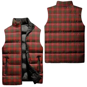 Bruce Tartan Sleeveless Puffer Jacket