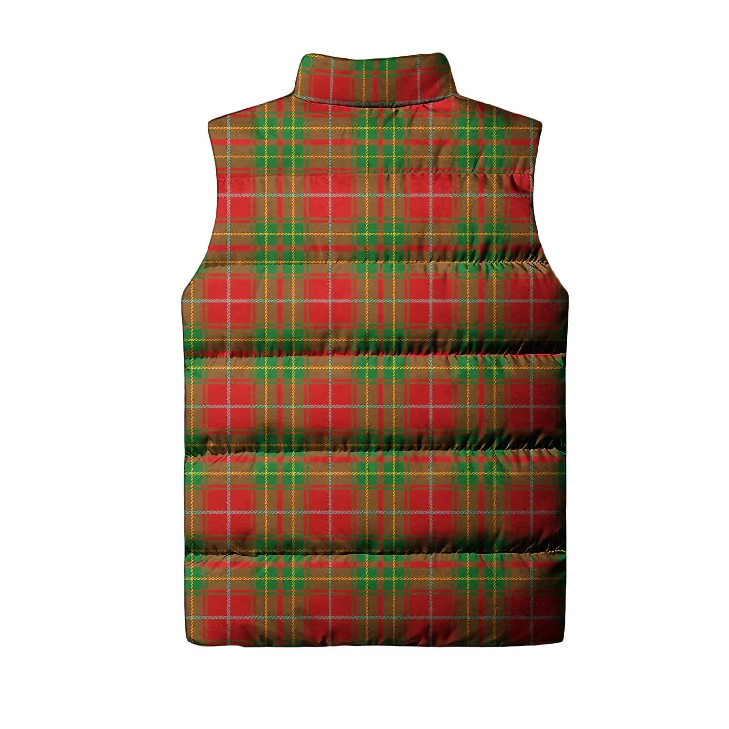 Burnett Tartan Sleeveless Puffer Jacket