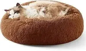 Calming Donut Bed for Dogs and Cats