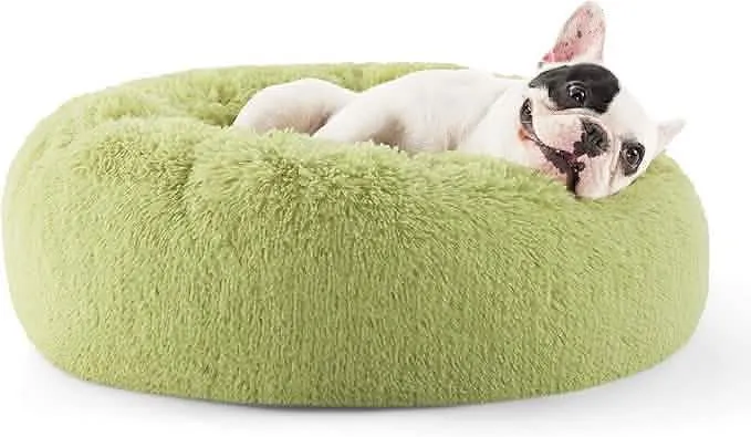 Calming Donut Bed for Dogs and Cats