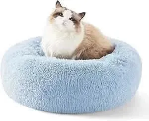 Calming Donut Bed for Dogs and Cats