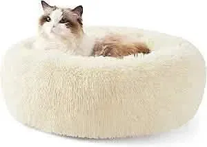 Calming Donut Bed for Dogs and Cats