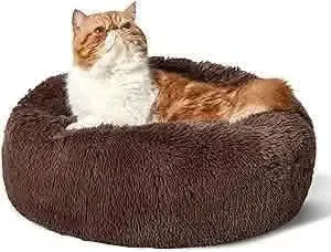 Calming Donut Bed for Dogs and Cats