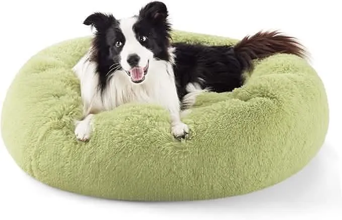 Calming Donut Bed for Dogs and Cats