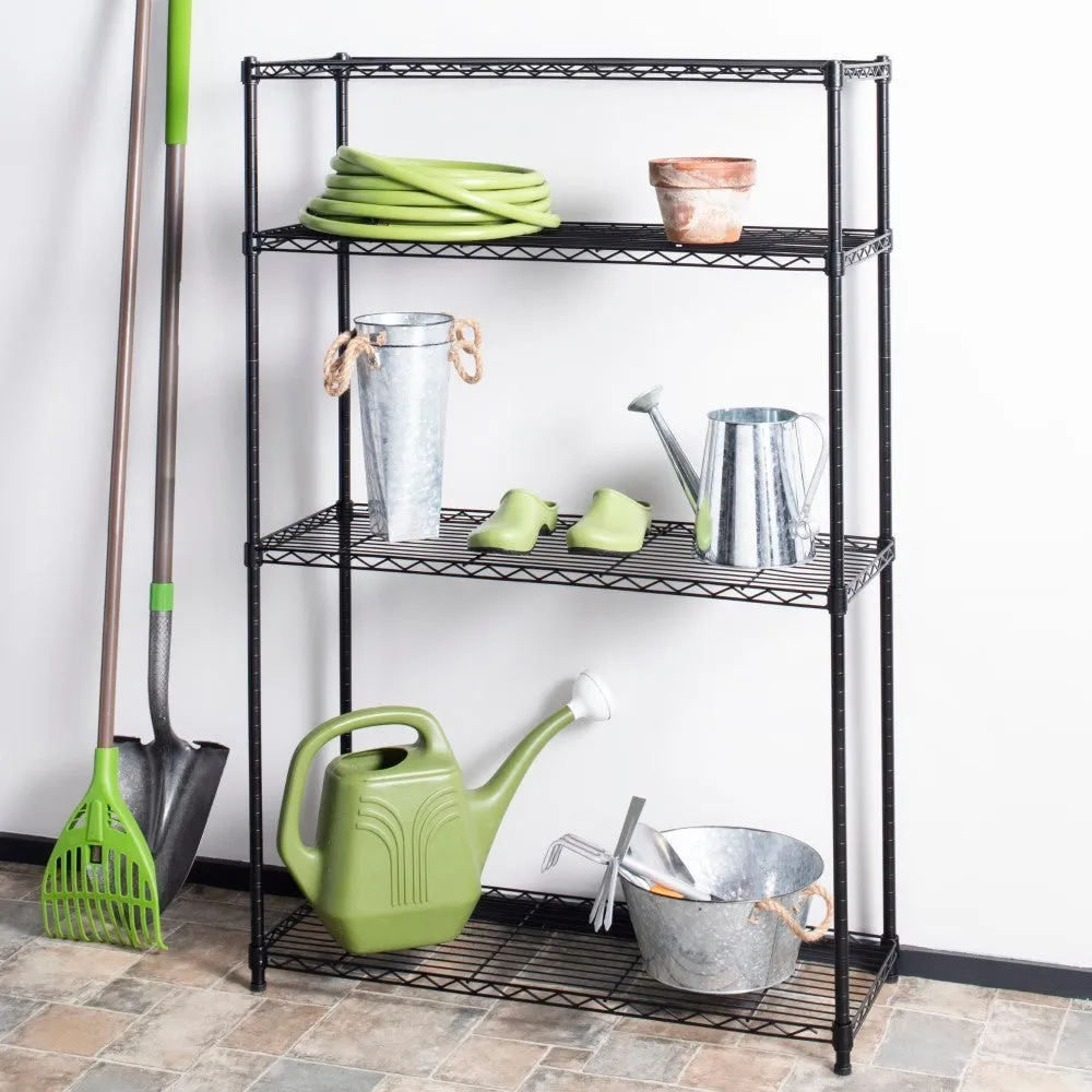 Cascade 53" 4-Shelf Wire Rack