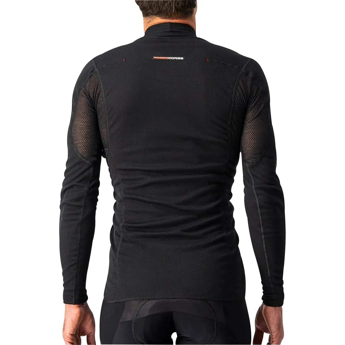 Castelli Flanders Warm Long Sleeve Mens Cycling Base Layer - Black