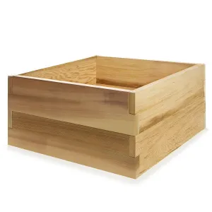 Cedar 2-Tier Raised Garden Box - Handcrafted In Canada With Western Red Cedar.