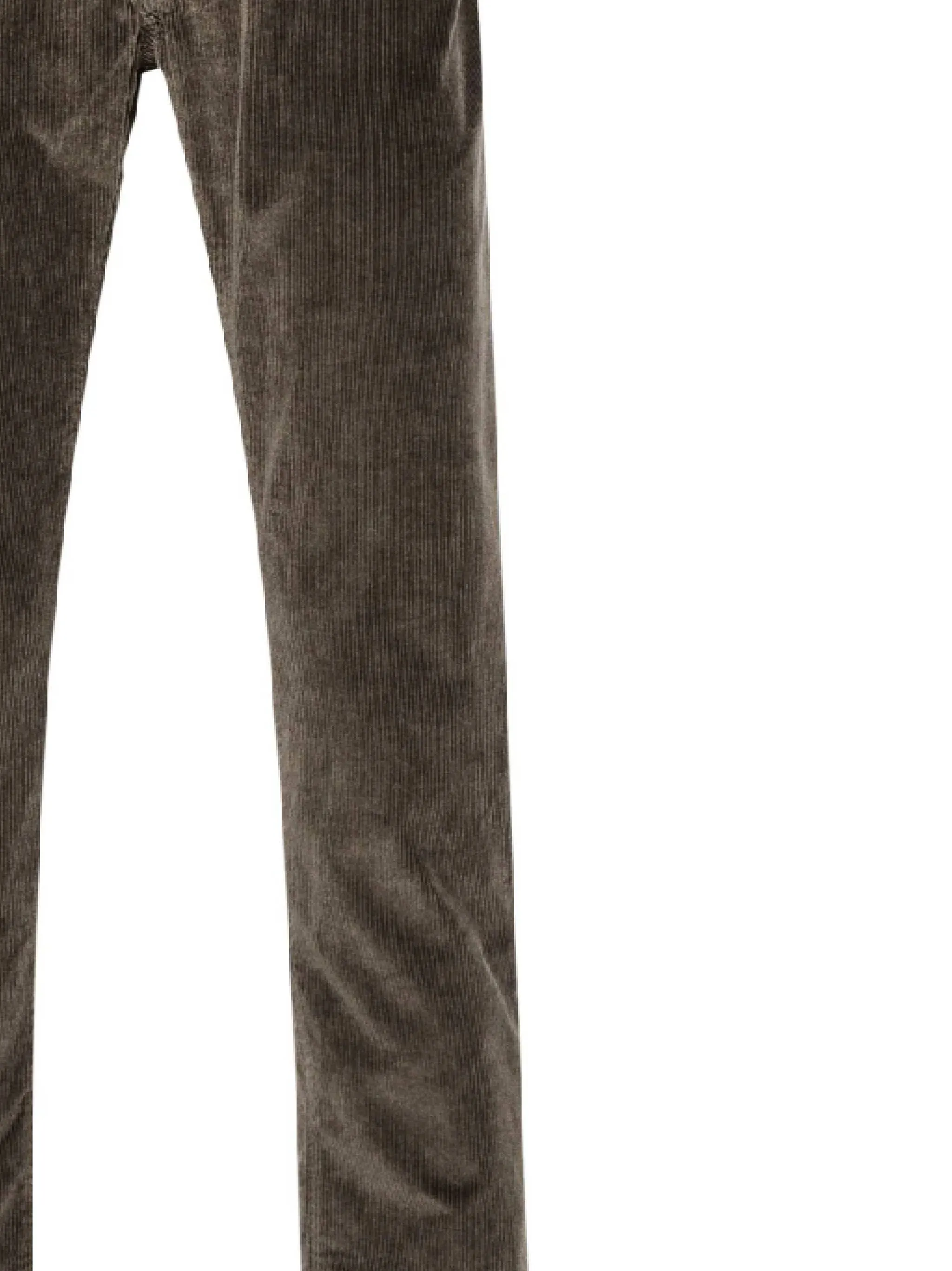 Coffee Brown Slim Cut Jeans