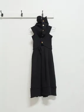 comme des garcons twisted circular bodice knit dress - A/W 2002