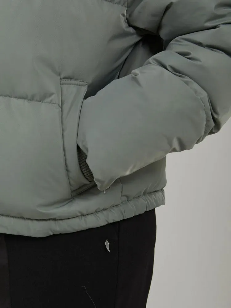 Coster Copenhagen Short Puffer Jacket Green