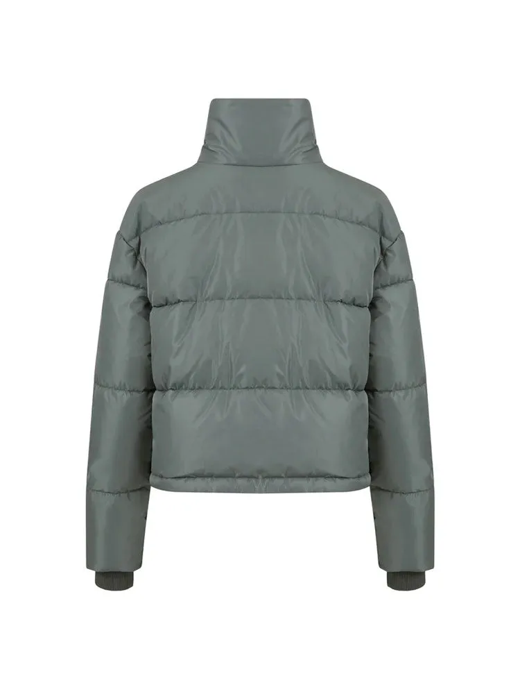 Coster Copenhagen Short Puffer Jacket Green