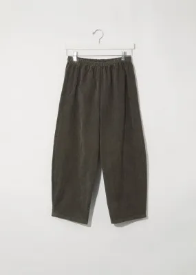 Cotton Pullon Trousers — Chestnut