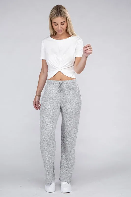 COZY TERRY LOUNGE PANTS